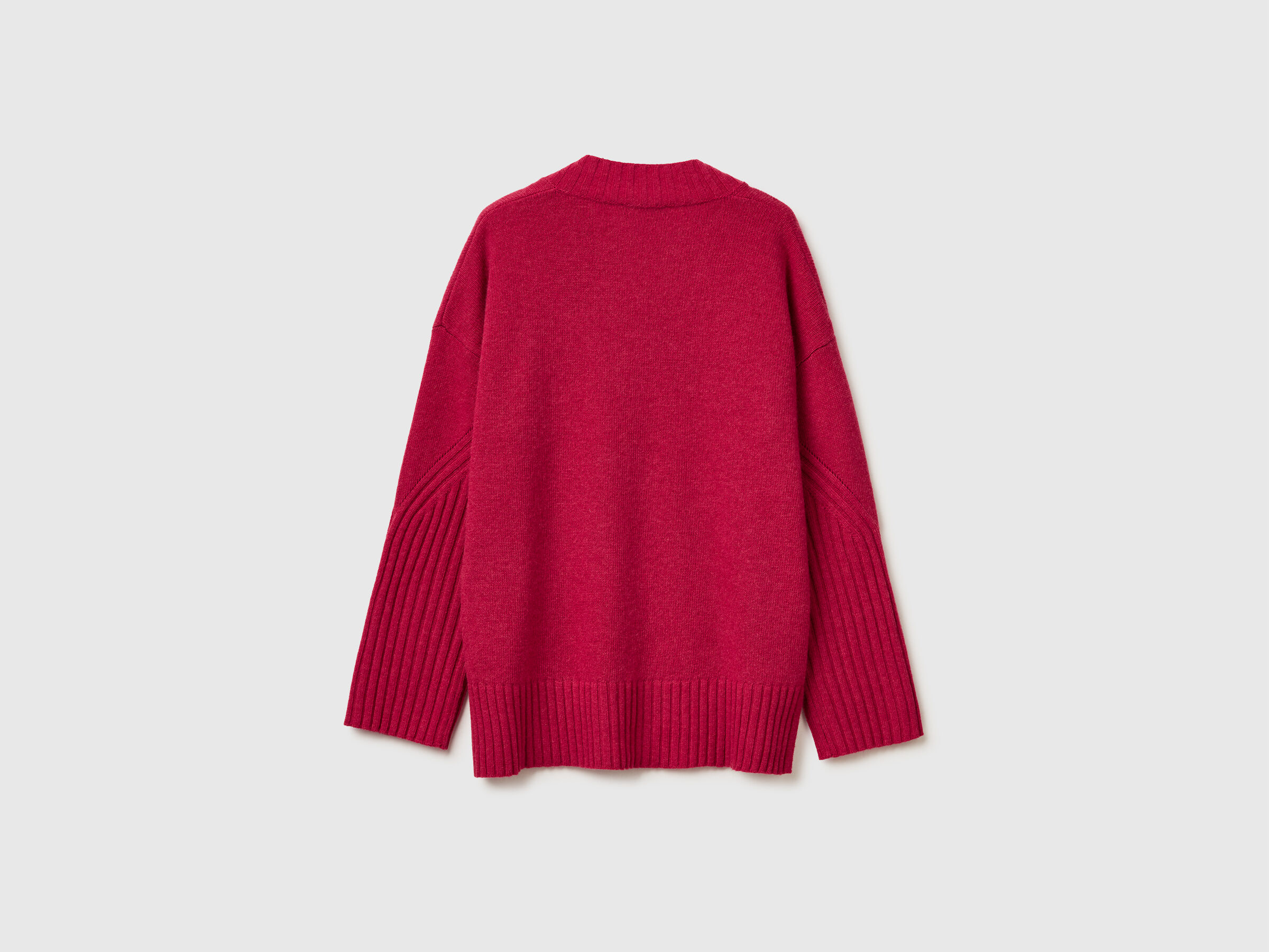 V NECK SWEATER L/S Women image number 2